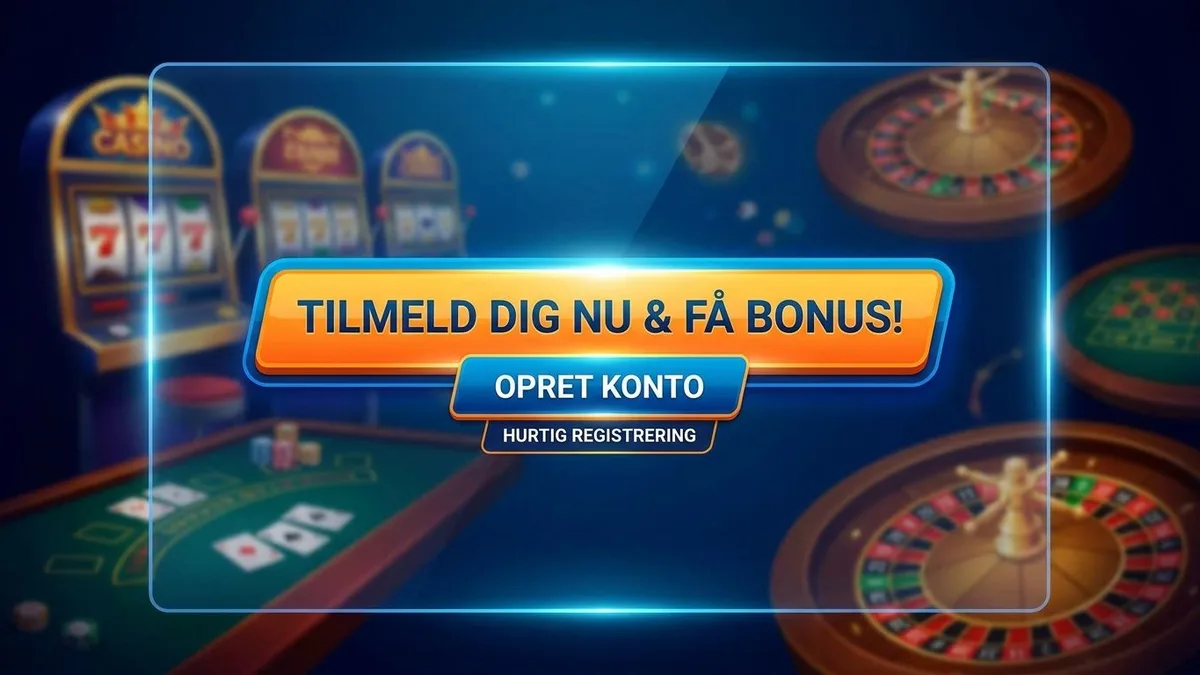 Tilmeld dig med bonus